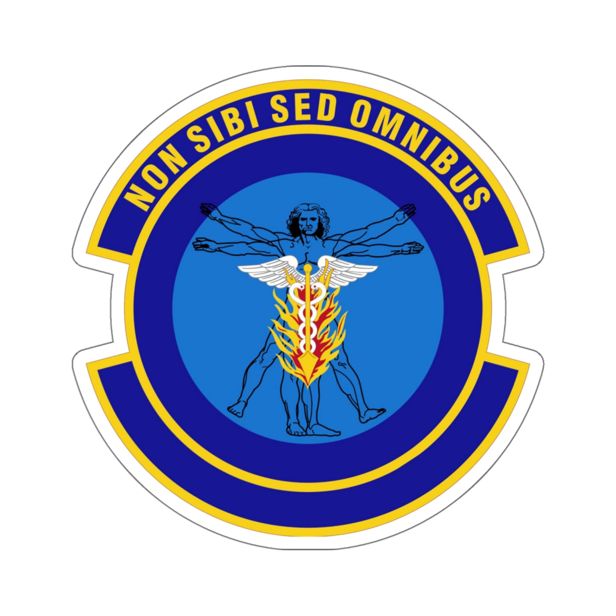 97 Operational Medical Readiness Squadron AETC (U.S. Air Force) STICKER Vinyl Kiss-Cut Decal