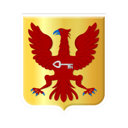 Apeldoorn wapen HRvA (Netherlands) (Coat of Arms) STICKER Vinyl Kiss-Cut Decal