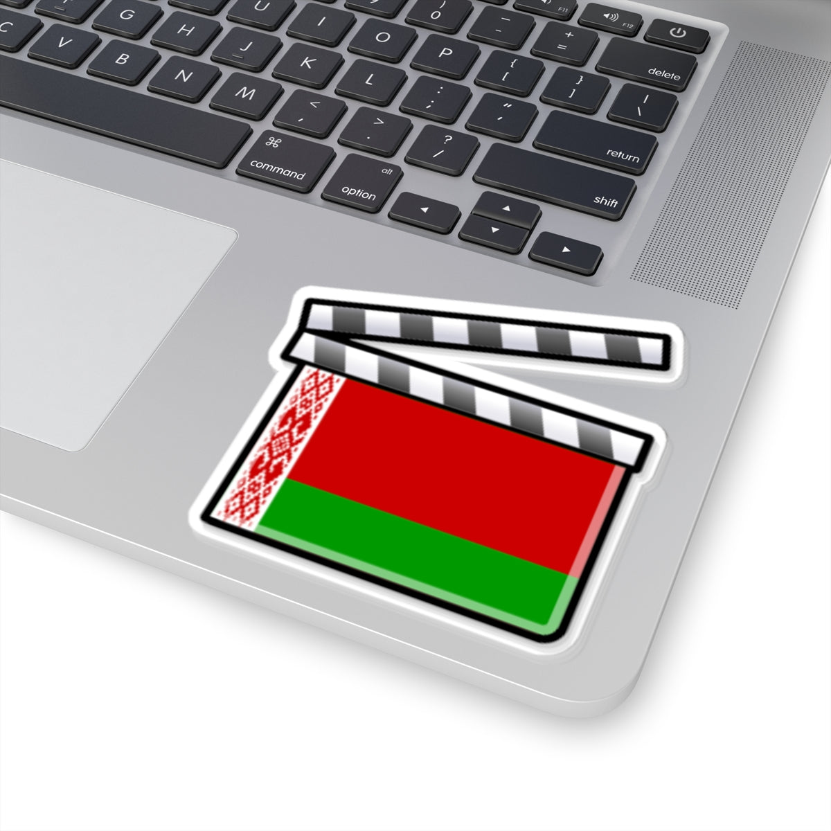 Belarus film clapperboard (Belarus) STICKER Vinyl Kiss-Cut Decal