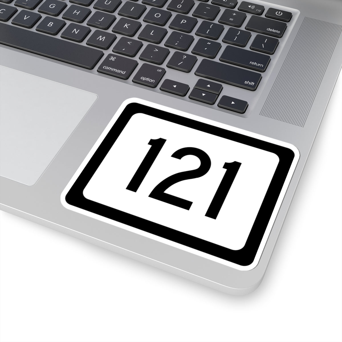 WV-121 (Virginia) (Road Sign) STICKER Vinyl Kiss-Cut Decal