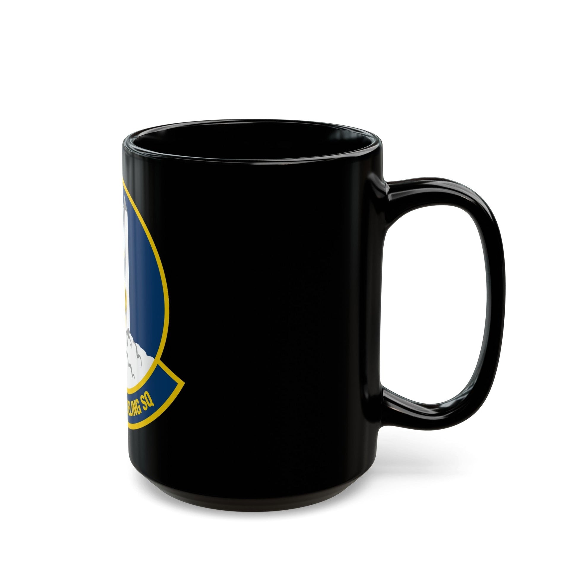 756 Air Refueling Squadron AFRC (U.S. Air Force) Black Coffee Mug-The Sticker Space