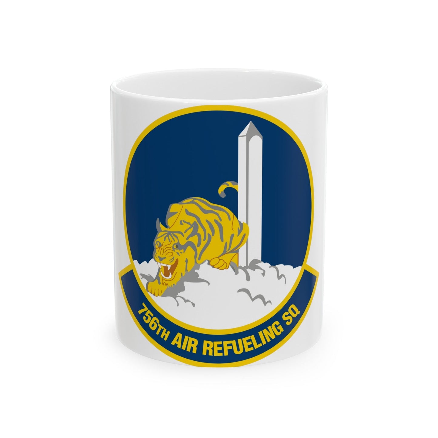 756 Air Refueling Squadron AFRC (U.S. Air Force) White Coffee Mug-11oz-The Sticker Space