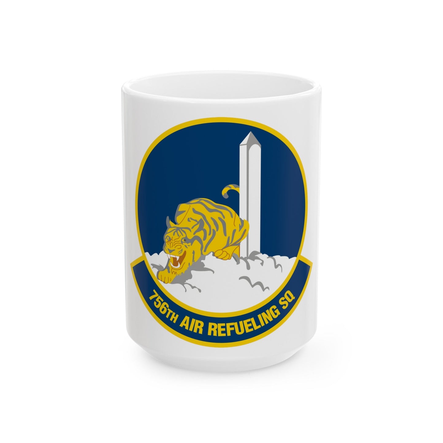 756 Air Refueling Squadron AFRC (U.S. Air Force) White Coffee Mug-15oz-The Sticker Space