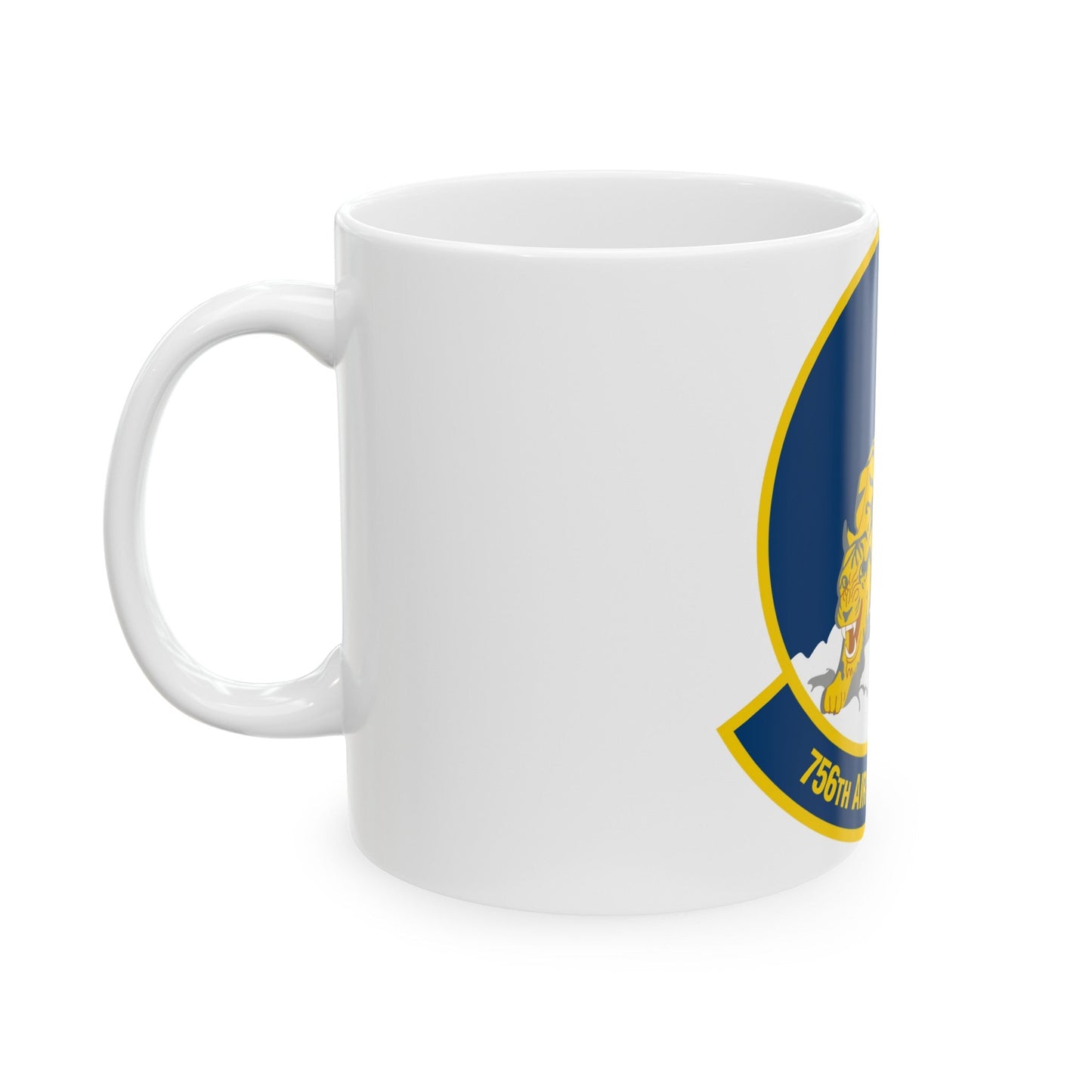 756 Air Refueling Squadron AFRC (U.S. Air Force) White Coffee Mug-The Sticker Space