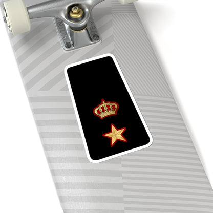 11. KNF LTC (Kuwait) (Military Rank) STICKER Vinyl Kiss-Cut Decal