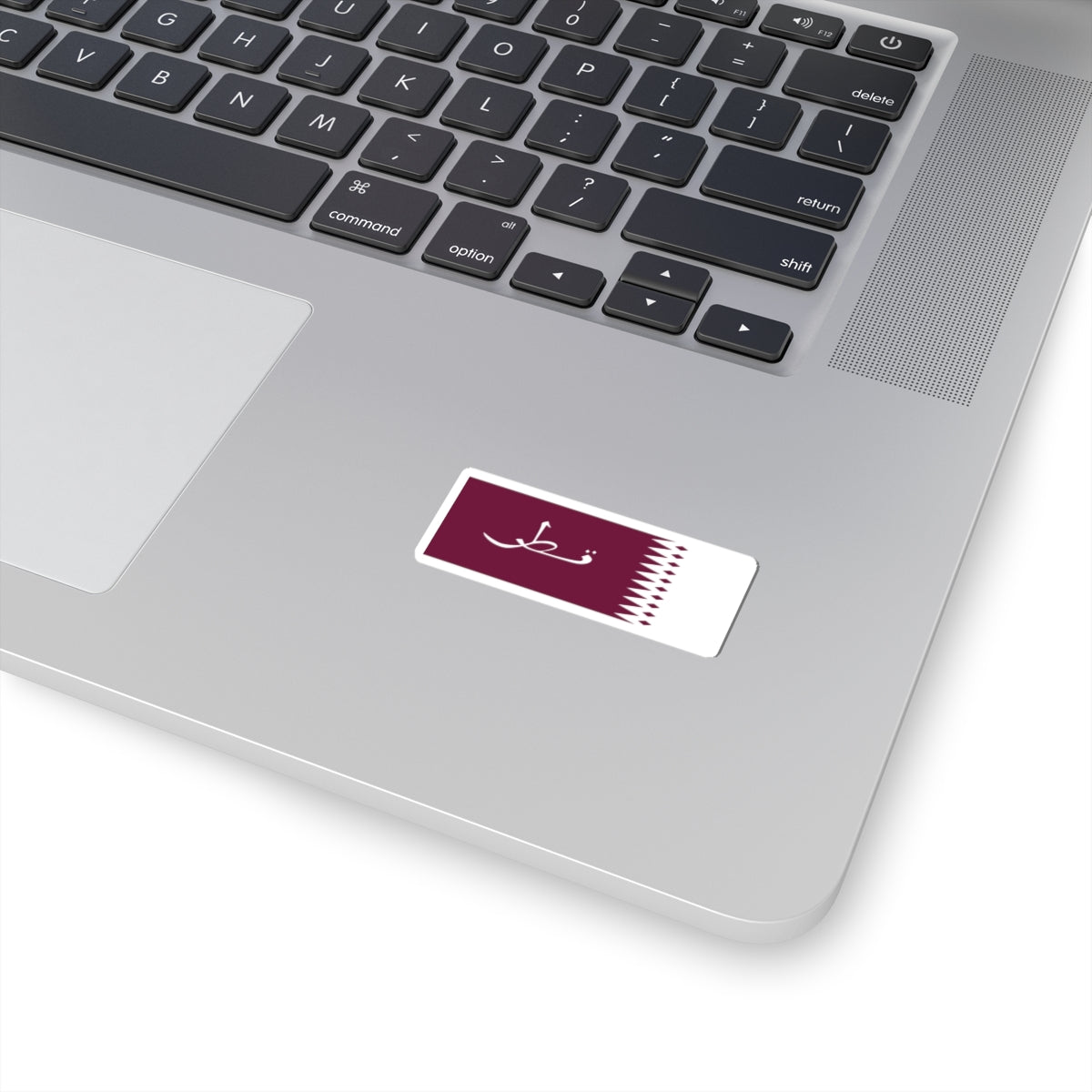 Flag of Qatar 1936-1949 (Qatar) STICKER Vinyl Kiss-Cut Decal