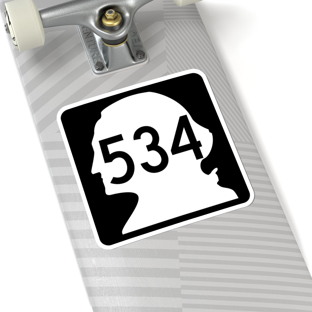 WA-534 (Washington) (Road Sign) STICKER Vinyl Kiss-Cut Decal
