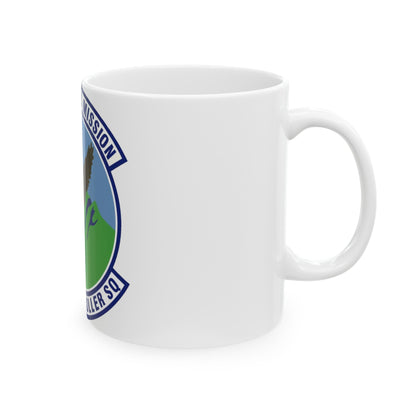 75th Comptroller Squadron (U.S. Air Force) White Coffee Mug-The Sticker Space