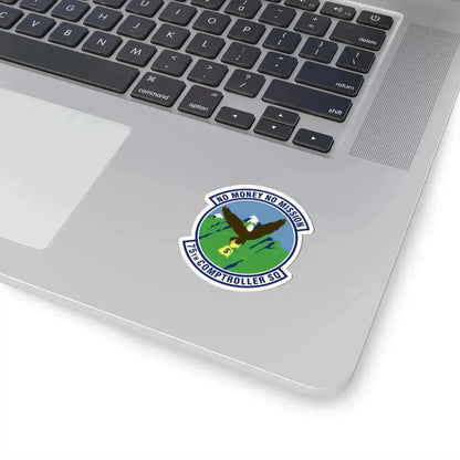 75th Comptroller Squadron (U.S. Air Force) STICKER Vinyl Kiss-Cut Decal - The Sticker Space