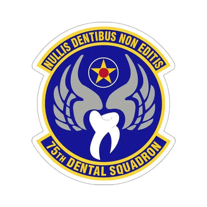 75th Dental Squadron (U.S. Air Force) STICKER Vinyl Die-Cut Decal 4 Inch - The Sticker Space