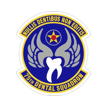 75th Dental Squadron (U.S. Air Force) STICKER Vinyl Die-Cut Decal - The Sticker Space