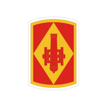 75th Field Artillery Brigade (U.S. Army) REVERSE PRINT Transparent STICKER-6 Inch-The Sticker Space