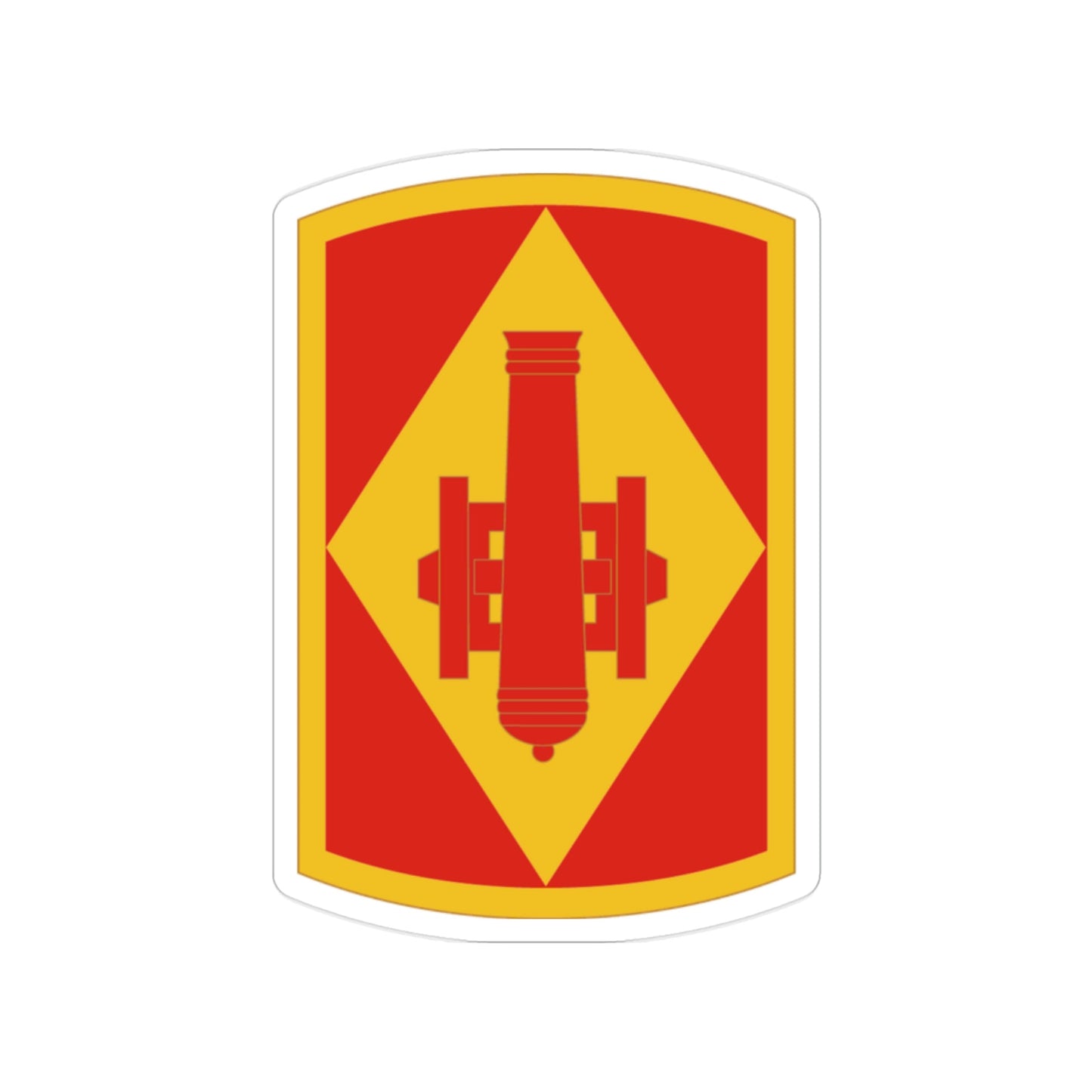 75th Field Artillery Brigade (U.S. Army) Transparent STICKER Die-Cut Vinyl Decal-2 Inch-The Sticker Space