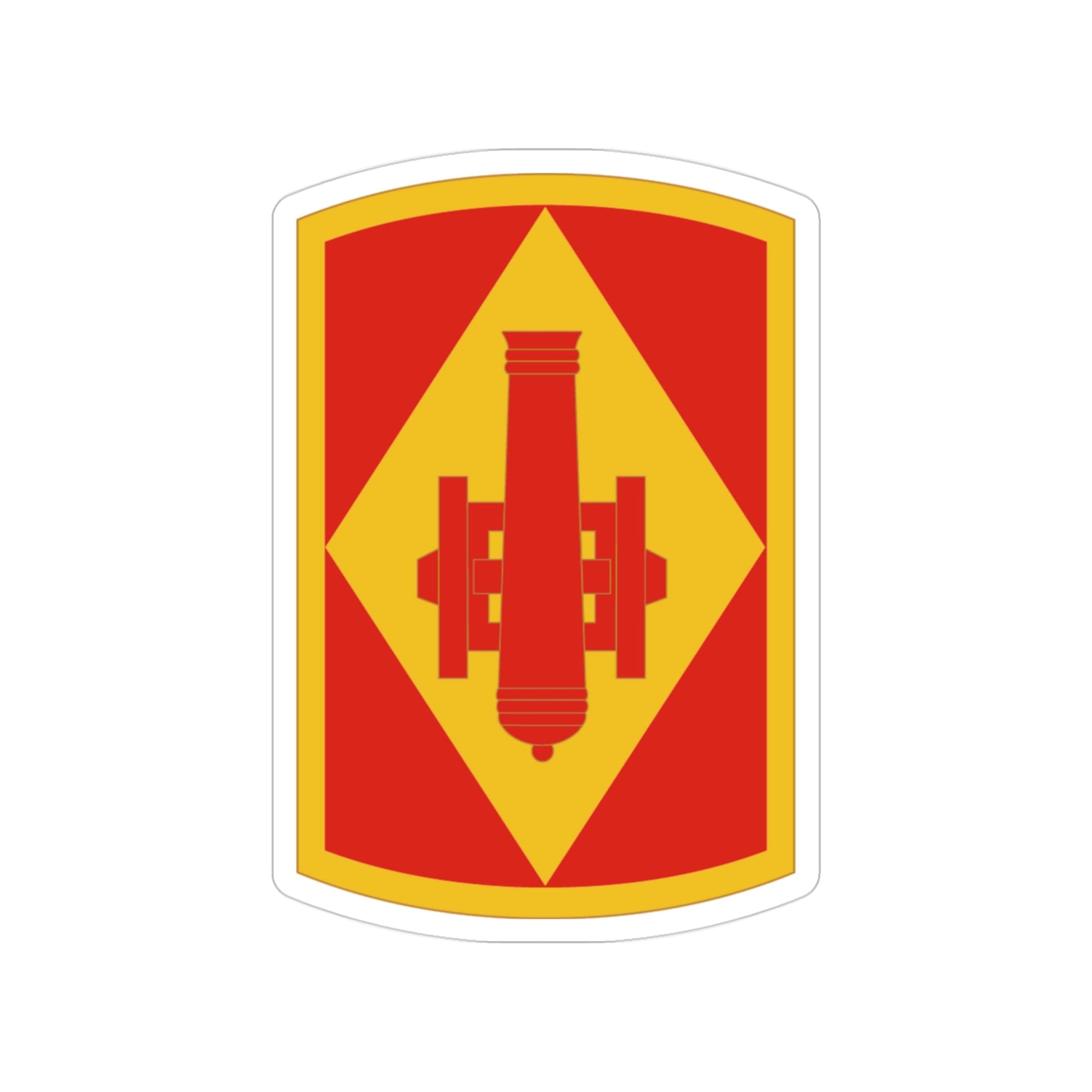 75th Field Artillery Brigade (U.S. Army) Transparent STICKER Die-Cut Vinyl Decal-3 Inch-The Sticker Space