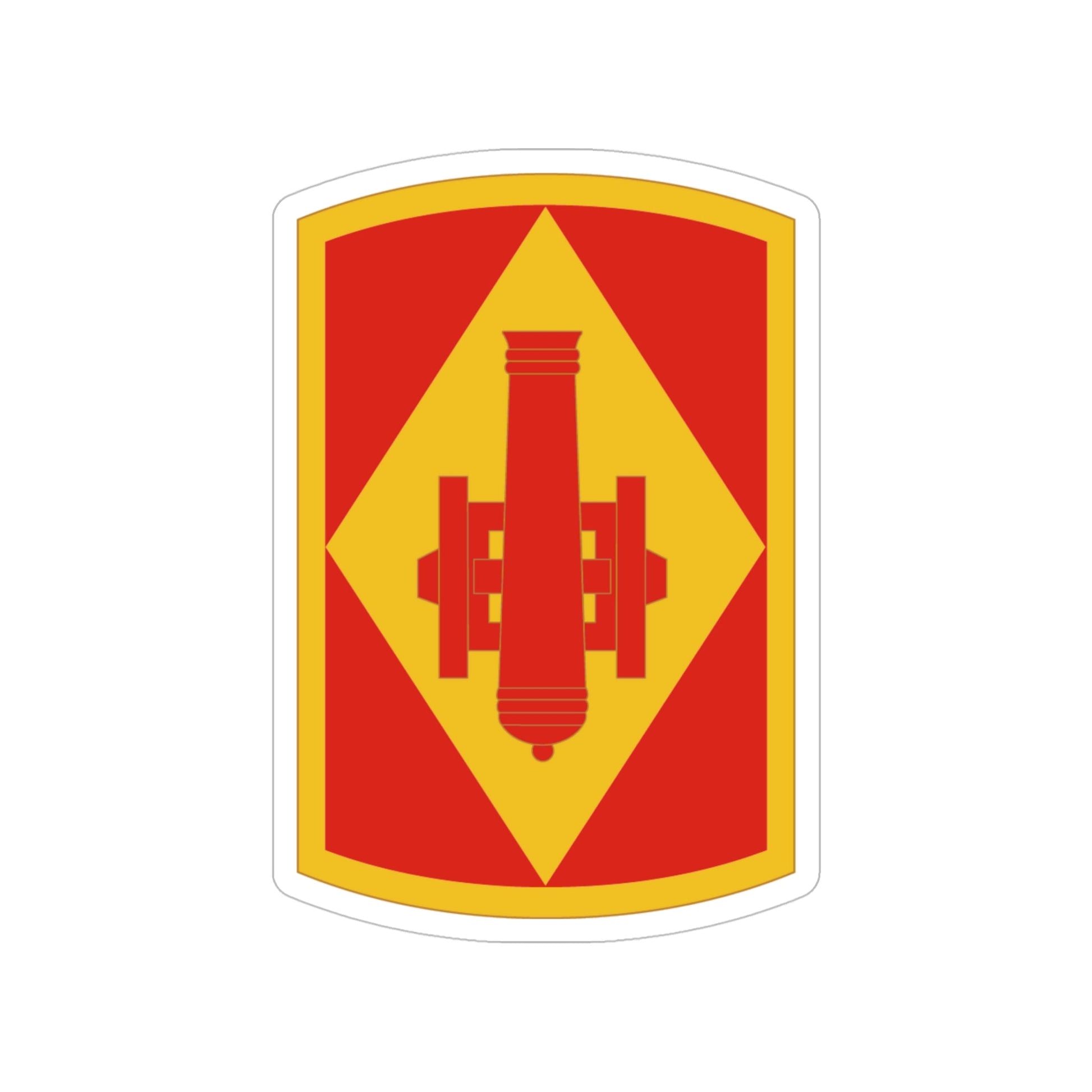 75th Field Artillery Brigade (U.S. Army) Transparent STICKER Die-Cut Vinyl Decal-5 Inch-The Sticker Space