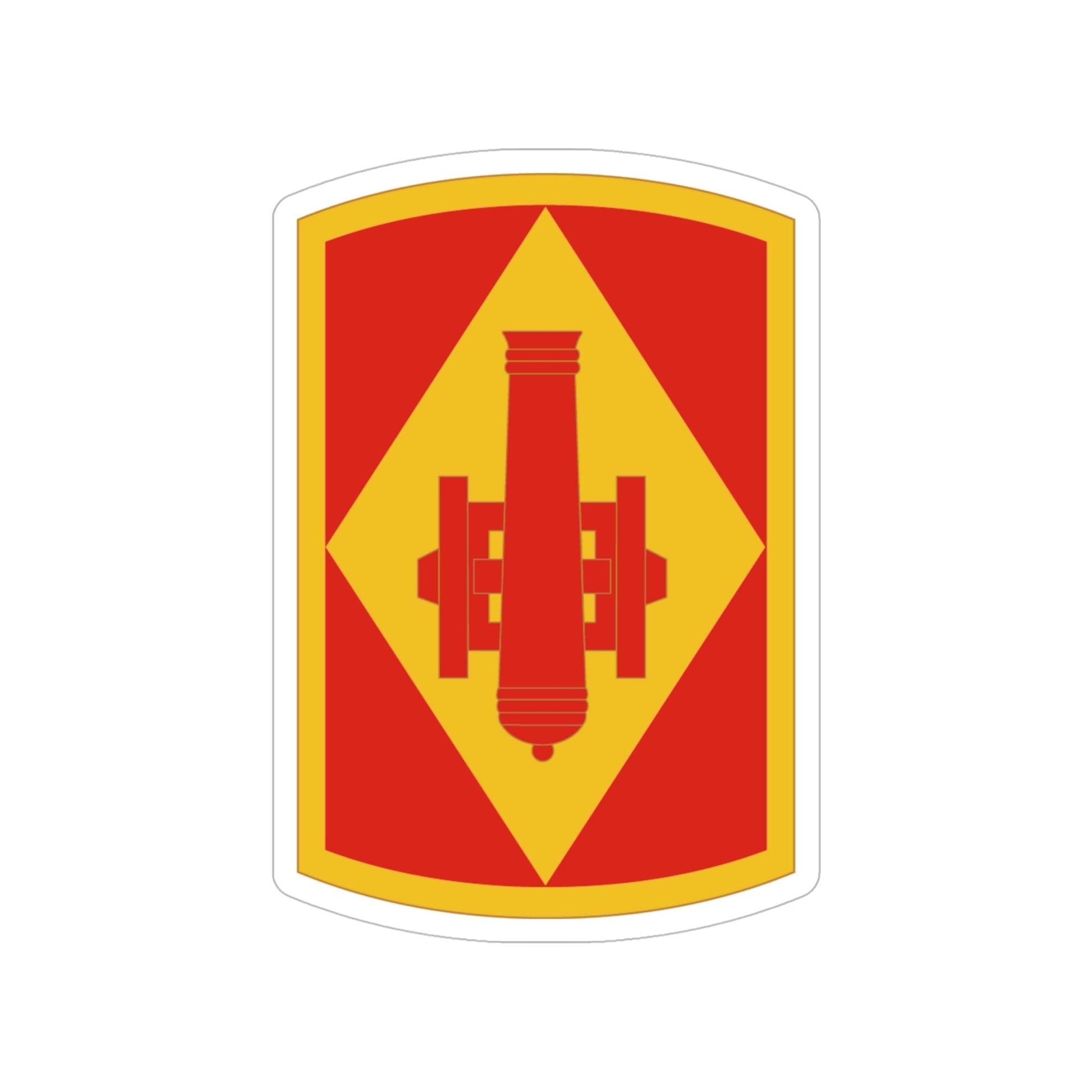 75th Field Artillery Brigade (U.S. Army) Transparent STICKER Die-Cut Vinyl Decal-6 Inch-The Sticker Space