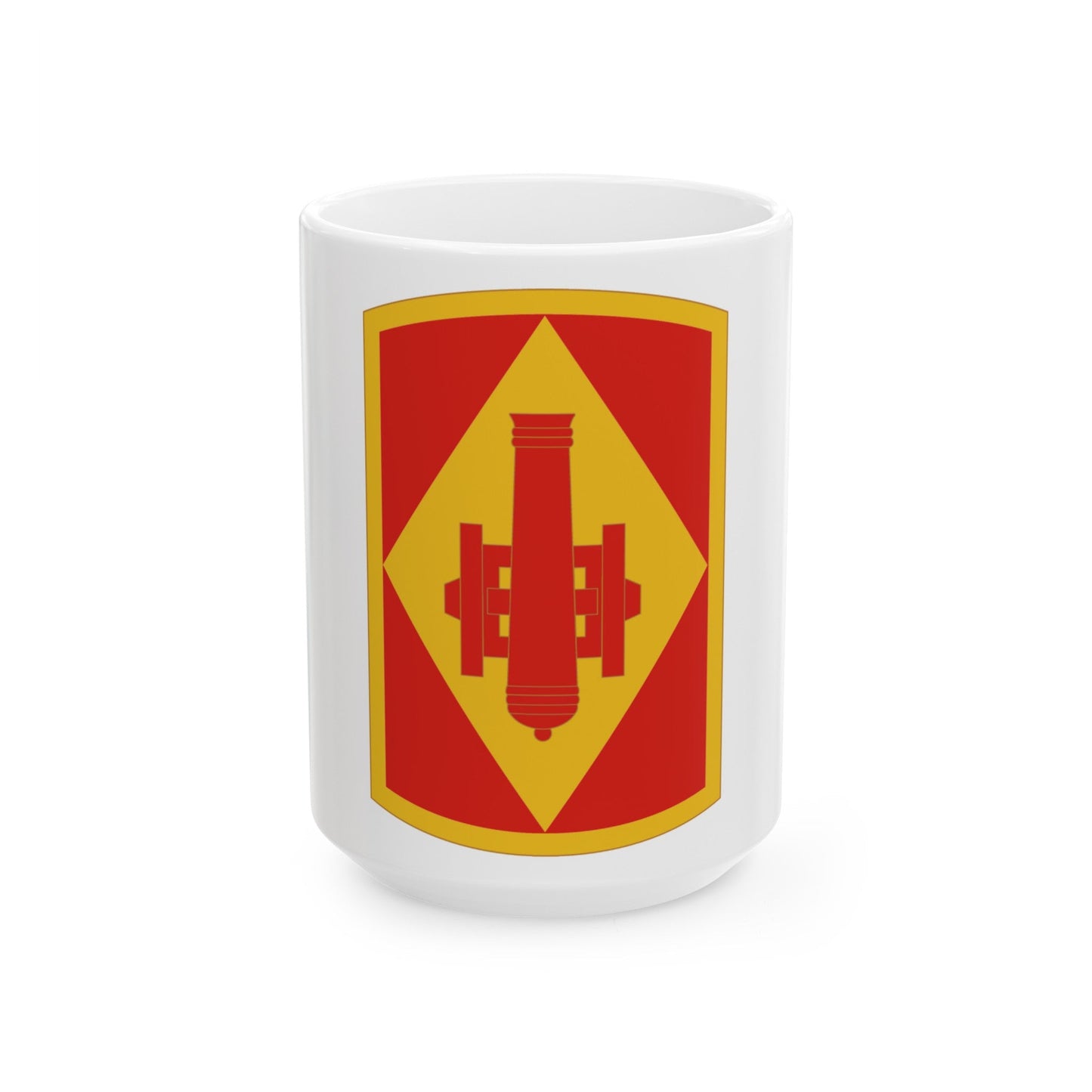 75th Field Artillery Brigade (U.S. Army) White Coffee Mug-15oz-The Sticker Space