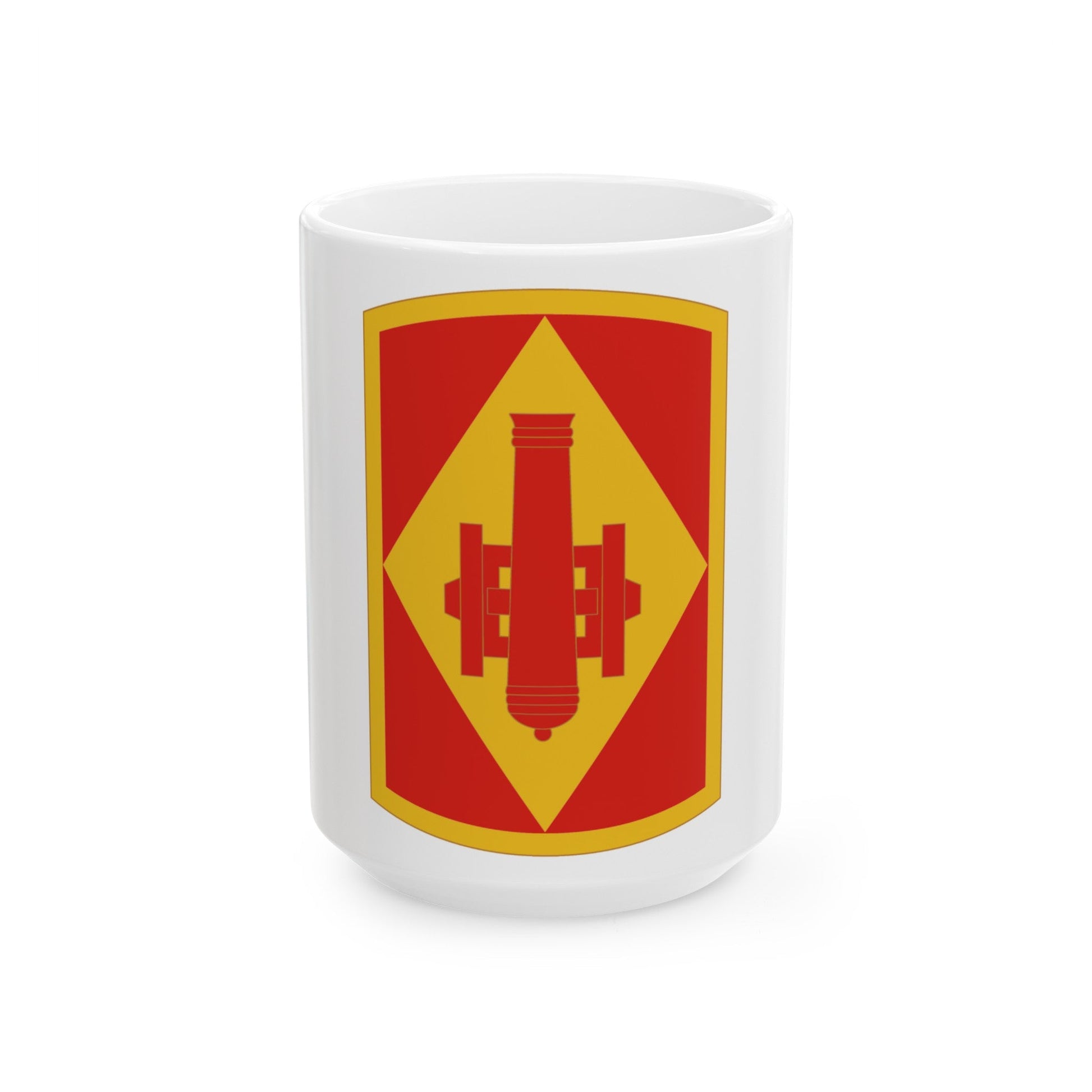 75th Field Artillery Brigade (U.S. Army) White Coffee Mug-15oz-The Sticker Space