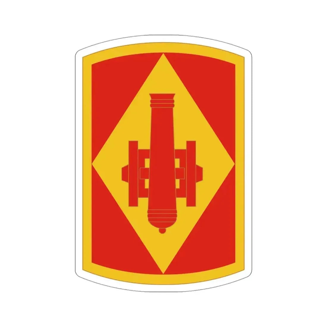 75th Field Artillery Brigade (U.S. Army) STICKER Vinyl Die-Cut Decal 4 Inch - The Sticker Space