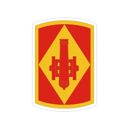 75th Field Artillery Brigade (U.S. Army) Transparent STICKER Die-Cut Vinyl Decal 4 Inch - The Sticker Space