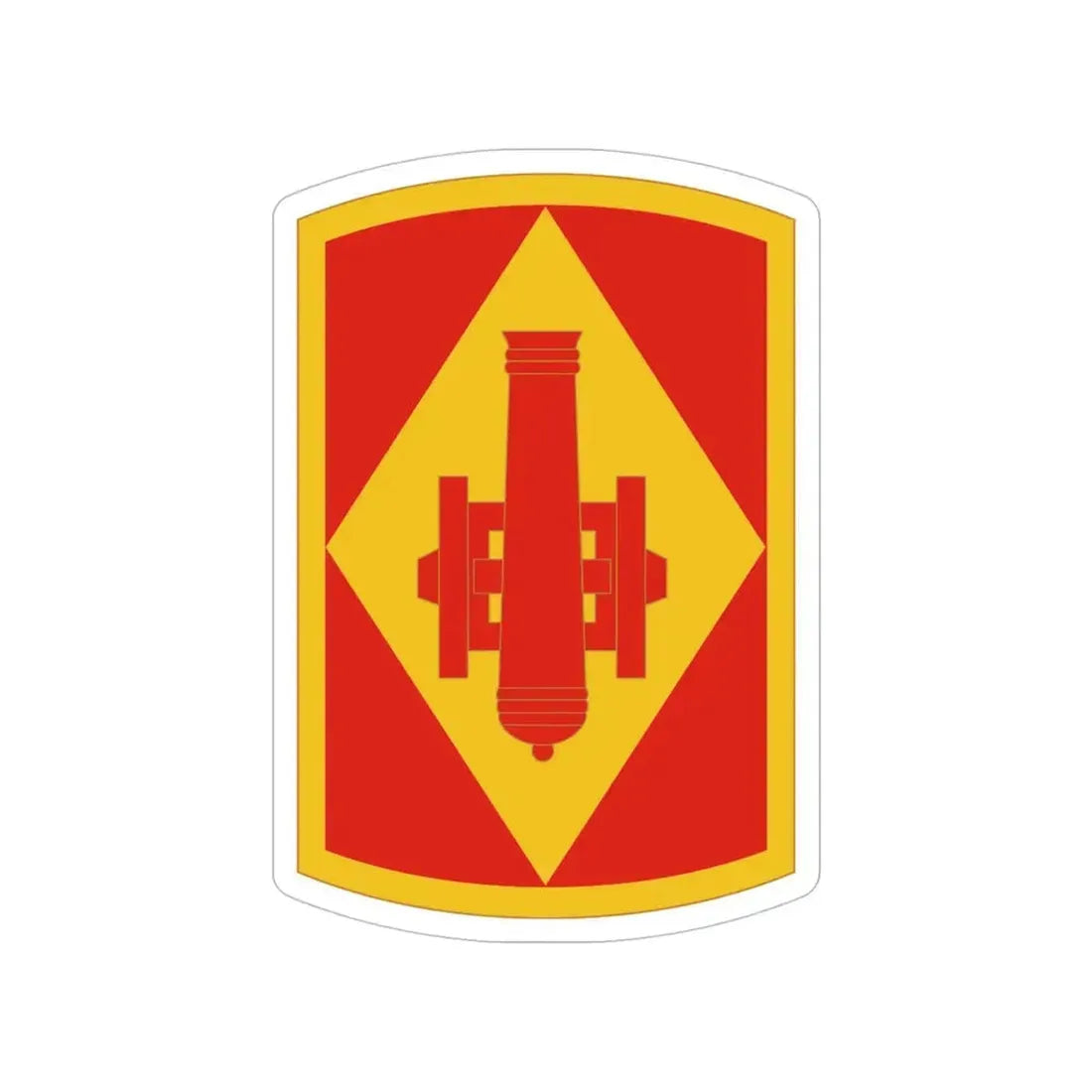 75th Field Artillery Brigade (U.S. Army) Transparent STICKER Die-Cut Vinyl Decal 5 Inch - The Sticker Space