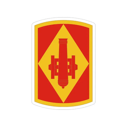 75th Field Artillery Brigade (U.S. Army) Transparent STICKER Die-Cut Vinyl Decal 5 Inch - The Sticker Space