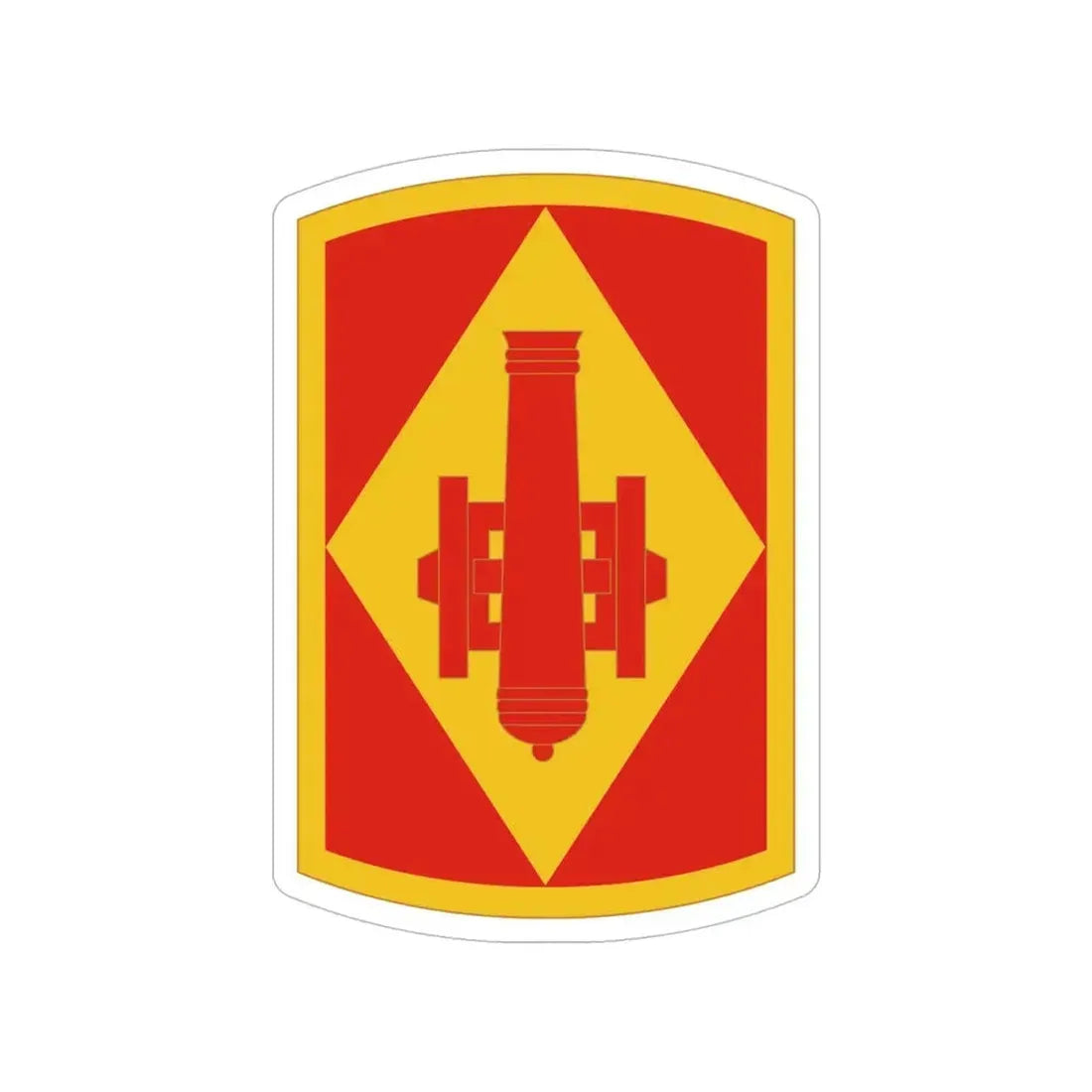 75th Field Artillery Brigade (U.S. Army) Transparent STICKER Die-Cut Vinyl Decal 6 Inch - The Sticker Space