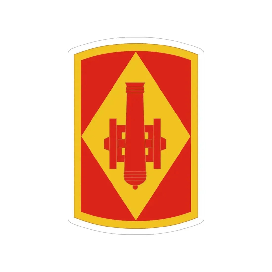 75th Field Artillery Brigade (U.S. Army) Transparent STICKER Die-Cut Vinyl Decal - The Sticker Space