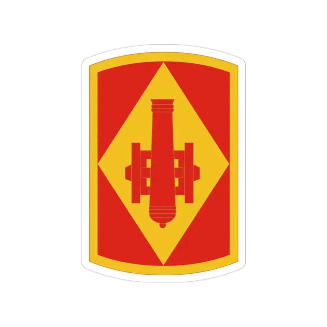 75th Field Artillery Brigade (U.S. Army) Transparent STICKER Die-Cut Vinyl Decal - The Sticker Space