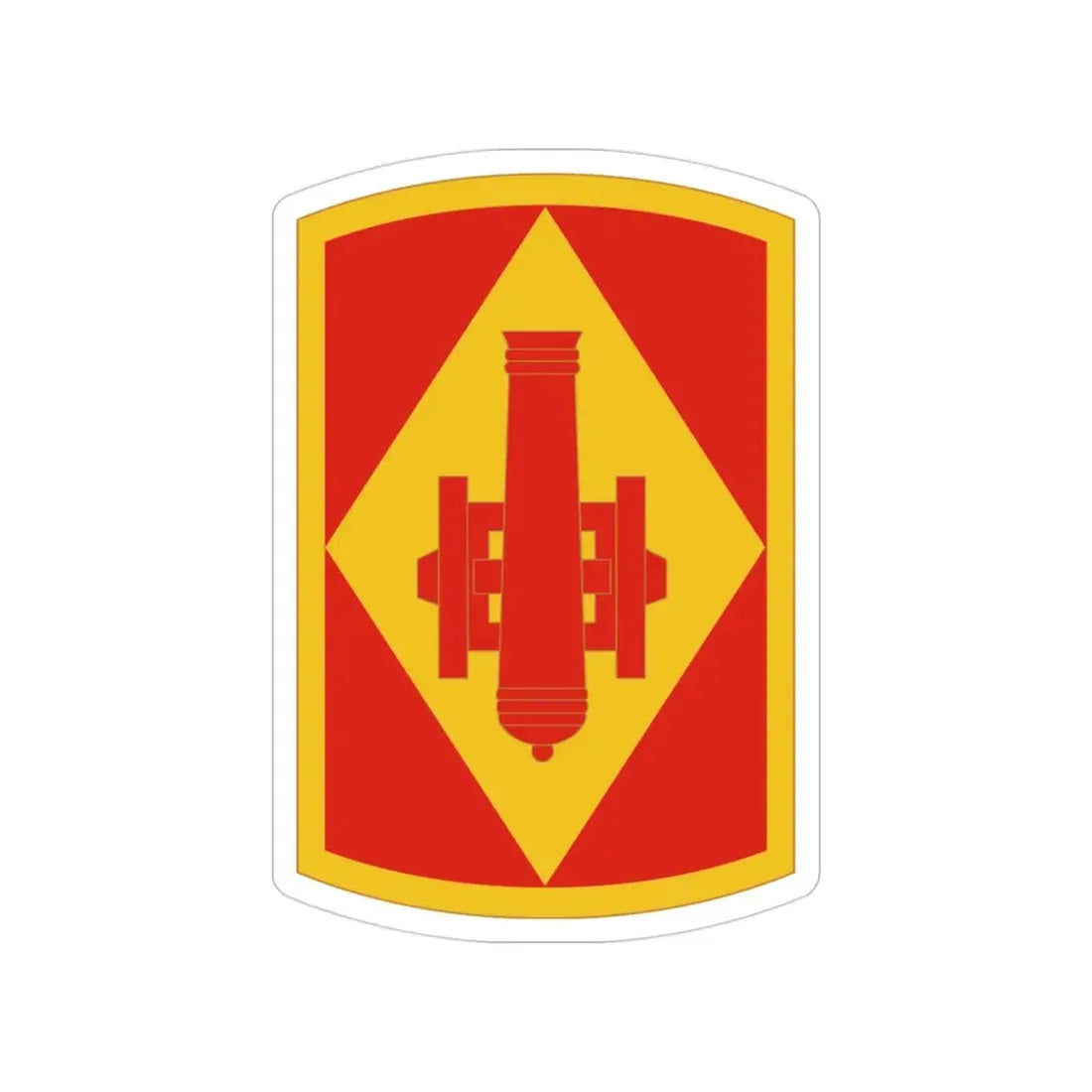 75th Field Artillery Brigade (U.S. Army) Transparent STICKER Die-Cut Vinyl Decal - The Sticker Space