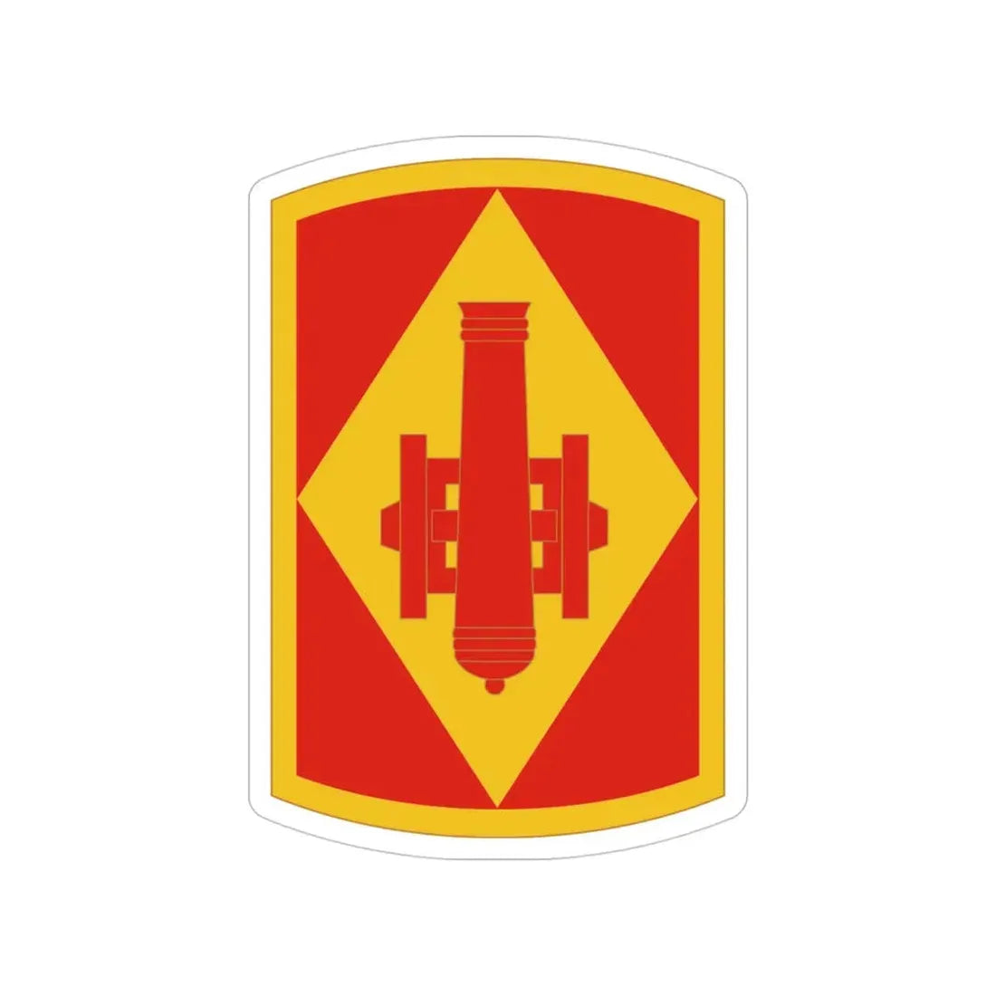 75th Field Artillery Brigade (U.S. Army) Transparent STICKER Die-Cut Vinyl Decal - The Sticker Space