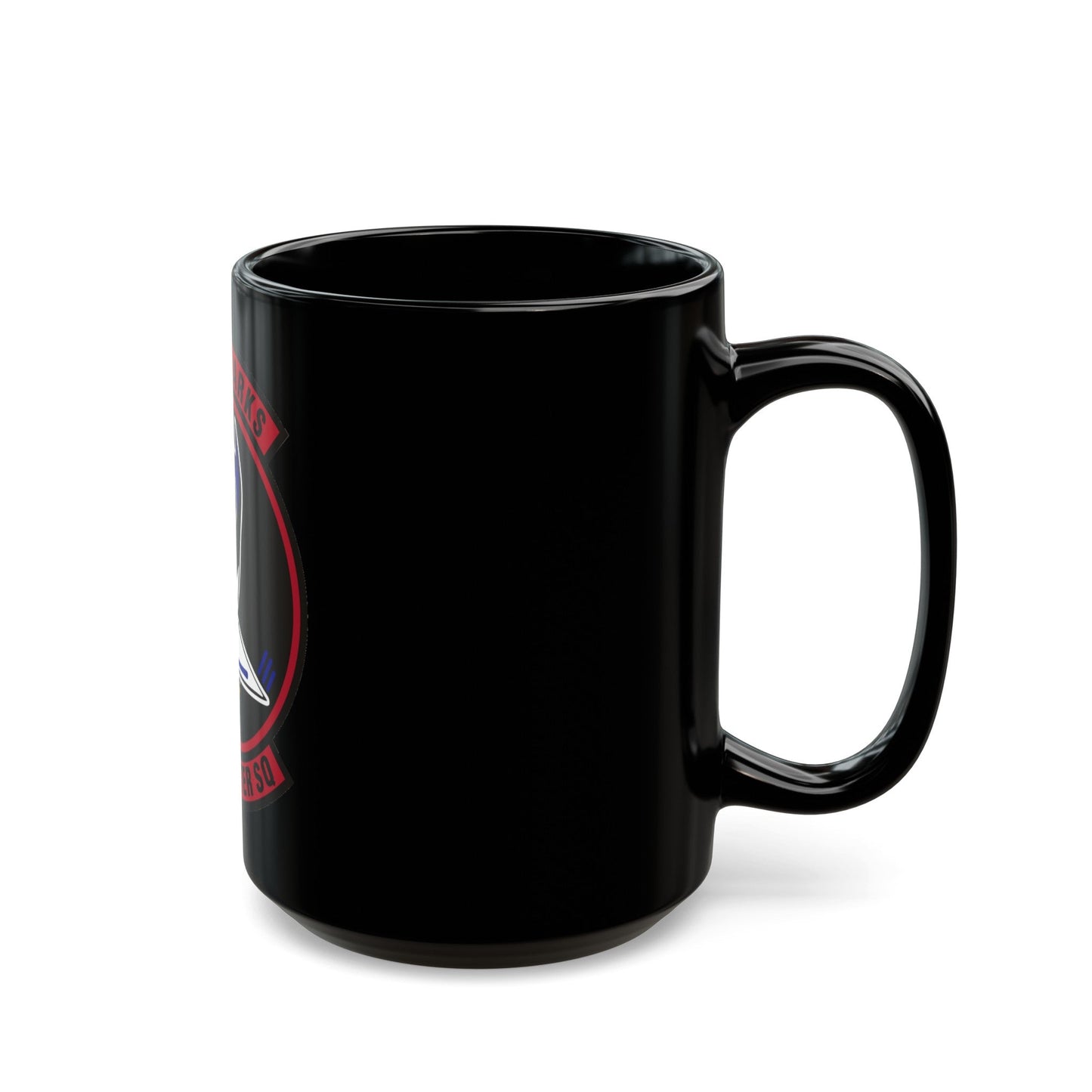 75th Fighter Squadron (U.S. Air Force) Black Coffee Mug-The Sticker Space