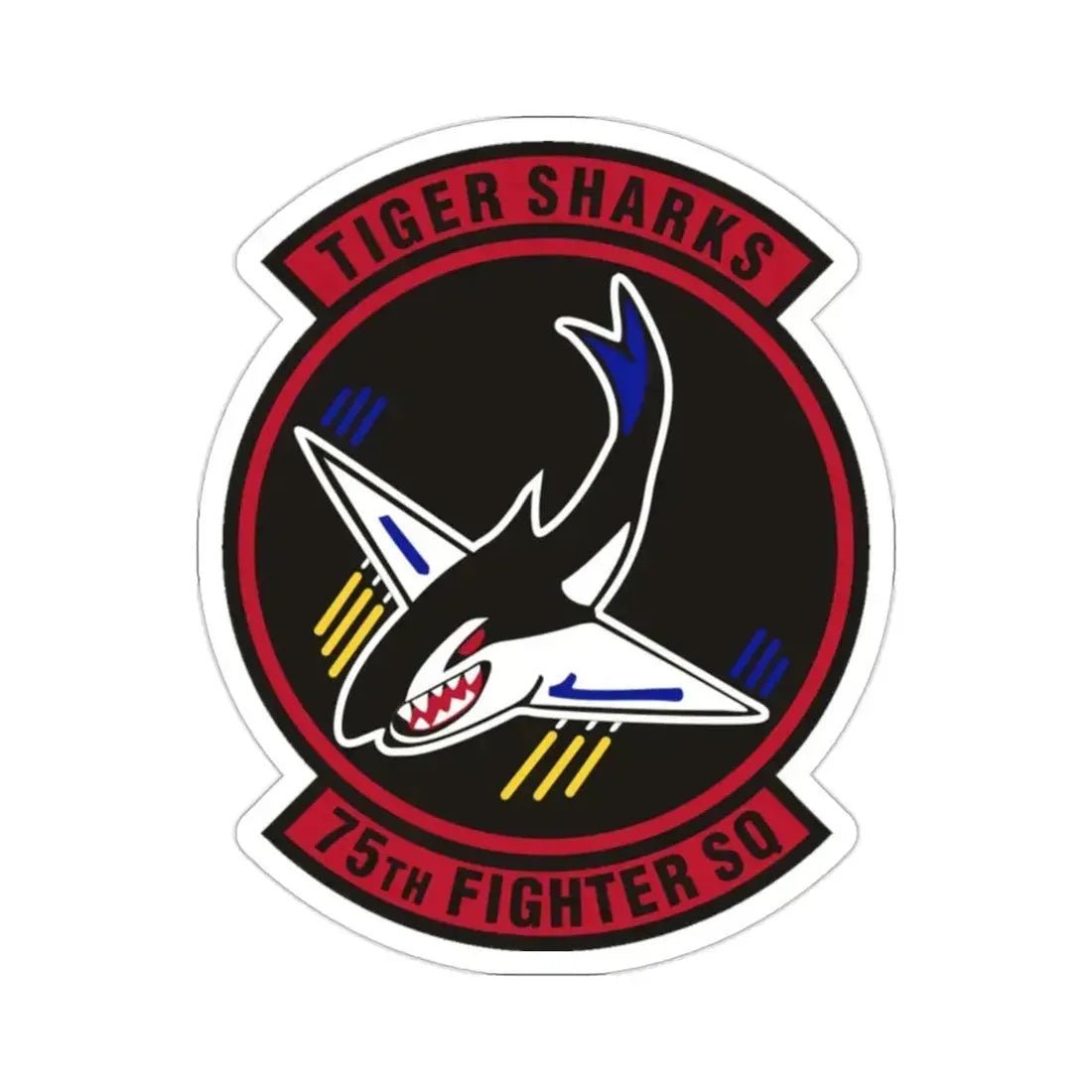 75th Fighter Squadron (U.S. Air Force) STICKER Vinyl Die-Cut Decal 2 Inch - The Sticker Space