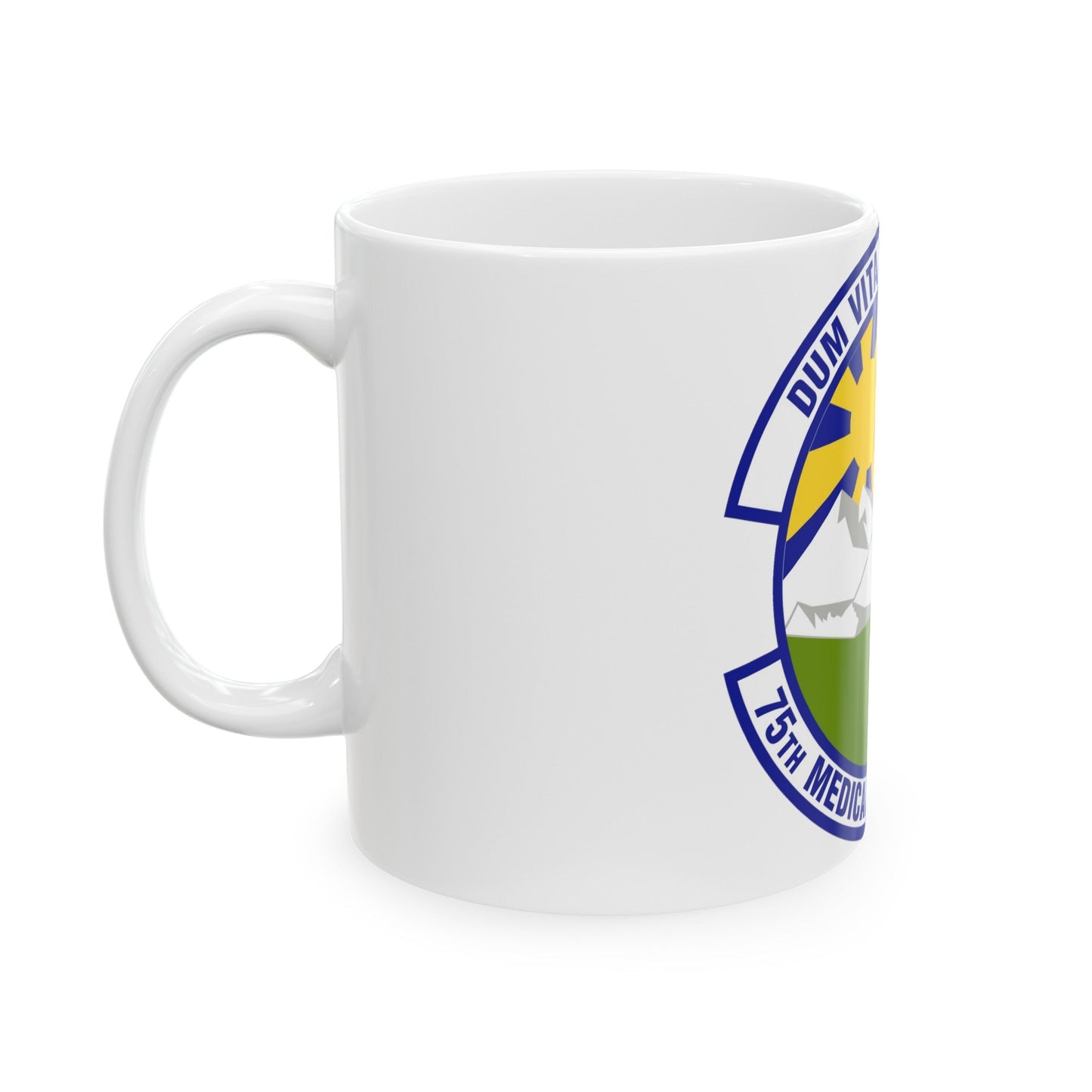75th Medical Operations Squadron (U.S. Air Force) White Coffee Mug-The Sticker Space