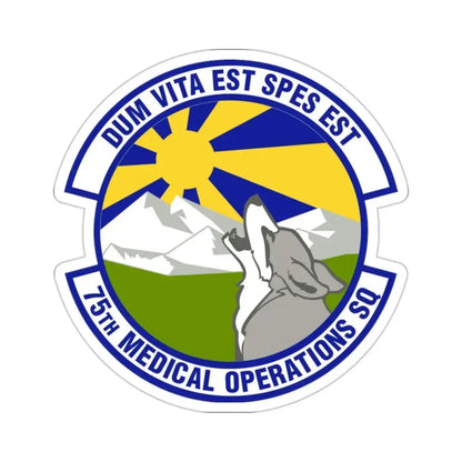 75th Medical Operations Squadron (U.S. Air Force) STICKER Vinyl Die-Cut Decal 2 Inch - The Sticker Space