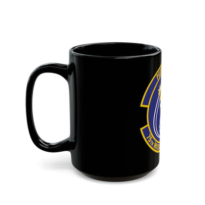 75th Mission Support Squadron (U.S. Air Force) Black Coffee Mug-The Sticker Space