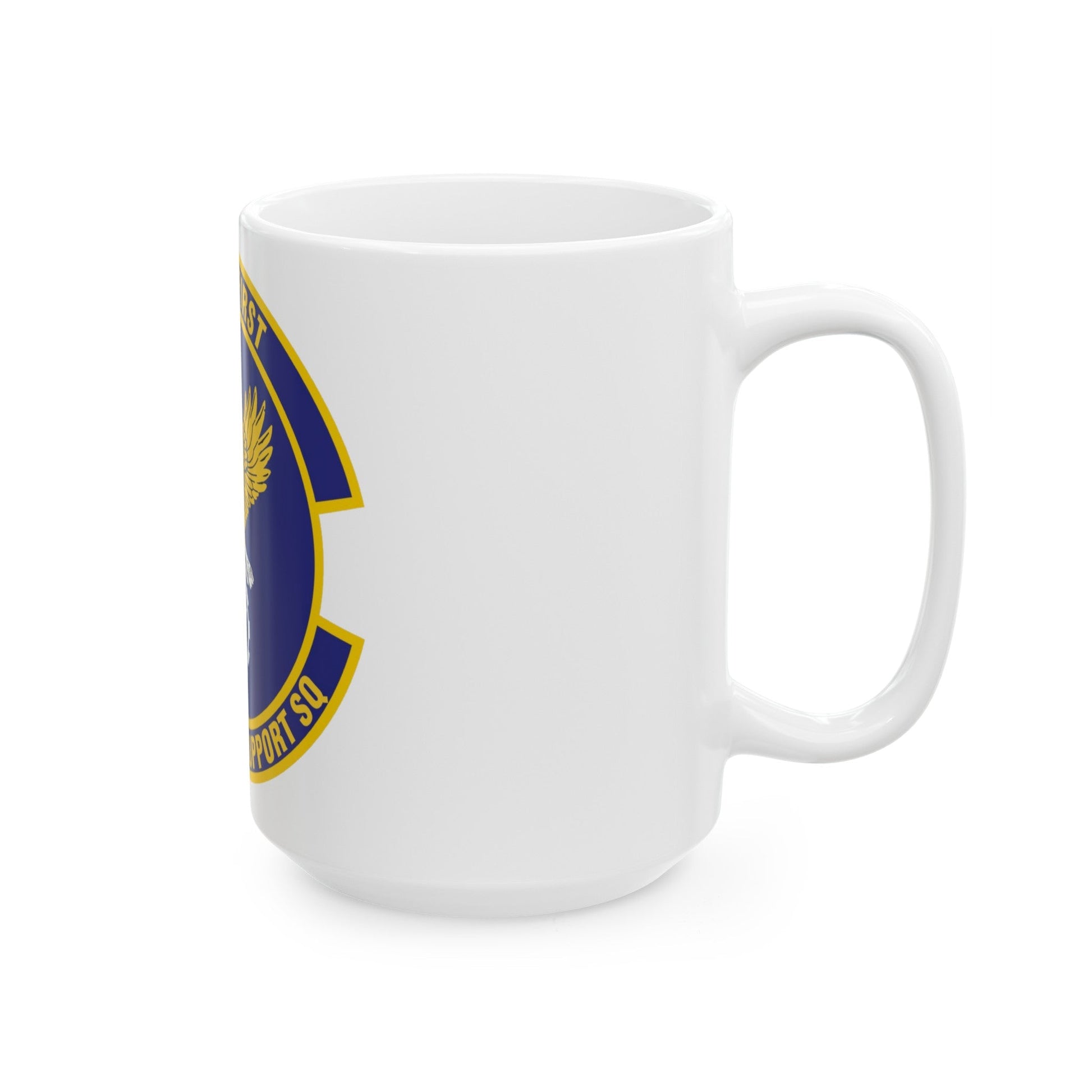 75th Mission Support Squadron (U.S. Air Force) White Coffee Mug-The Sticker Space