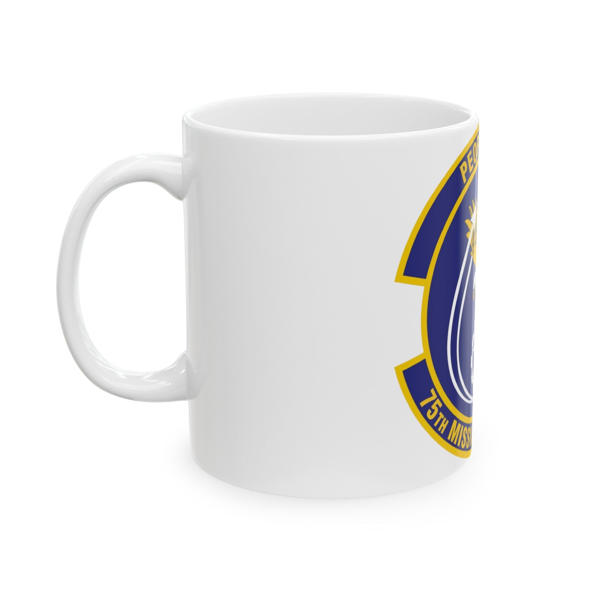 75th Mission Support Squadron (U.S. Air Force) White Coffee Mug-The Sticker Space