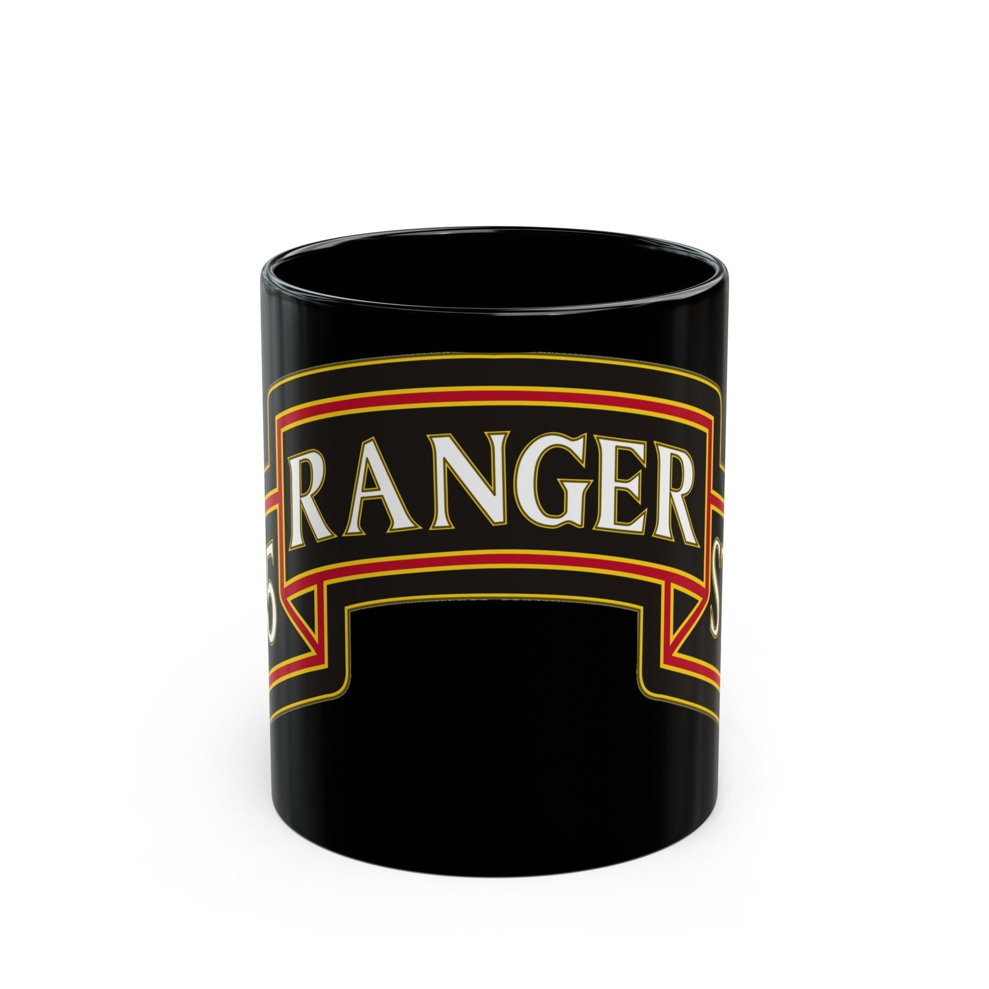 75th Ranger Regiment Regimental Reconnaissance Company (U.S. Army) Black Coffee Mug-11oz-The Sticker Space