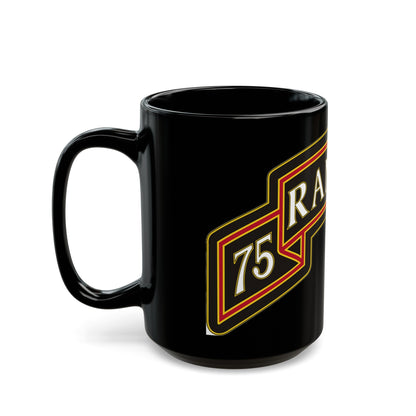 75th Ranger Regiment Regimental Reconnaissance Company (U.S. Army) Black Coffee Mug-The Sticker Space