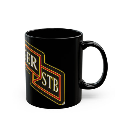 75th Ranger Regiment Regimental Reconnaissance Company (U.S. Army) Black Coffee Mug-The Sticker Space