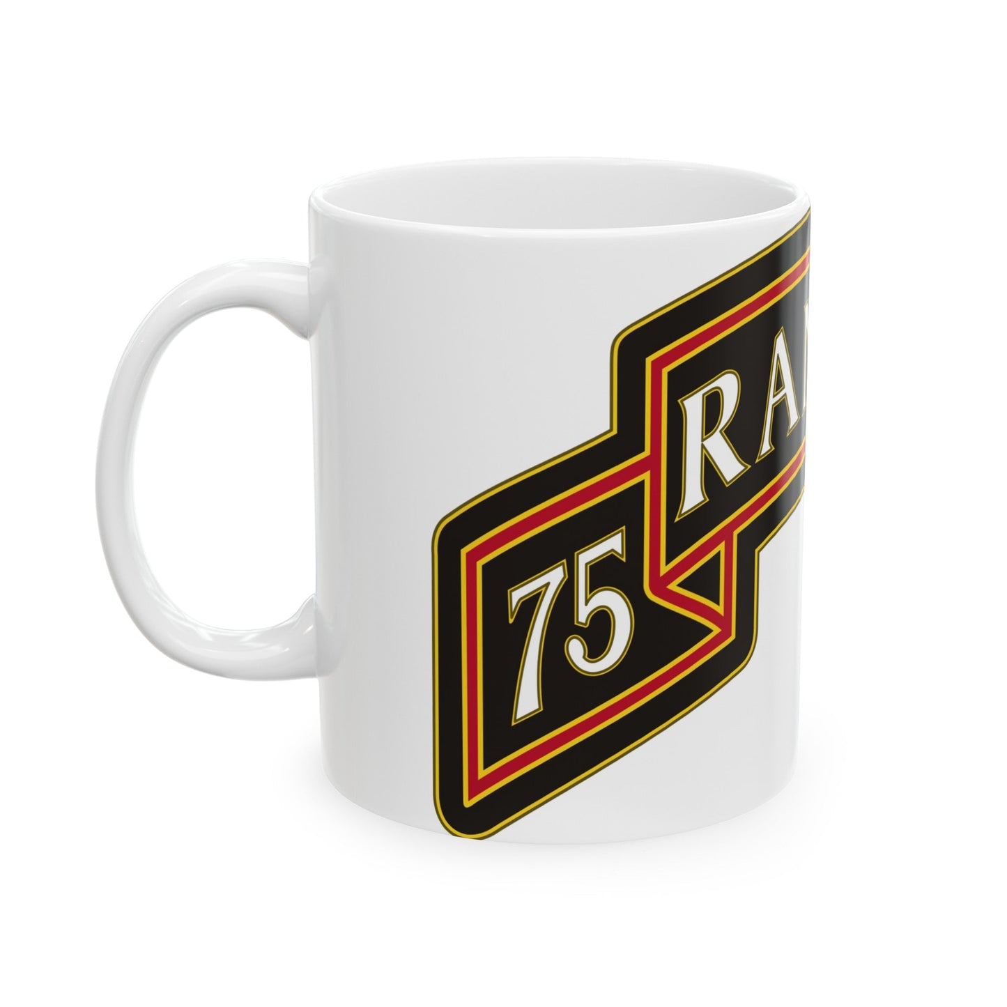 75th Ranger Regiment Regimental Reconnaissance Company (U.S. Army) White Coffee Mug-The Sticker Space