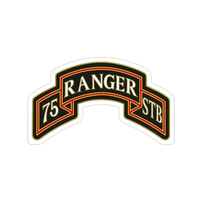 75th Ranger Regiment Regimental Reconnaissance Company (U.S. Army) Transparent STICKER Die-Cut Vinyl Decal 4 Inch - The Sticker Space