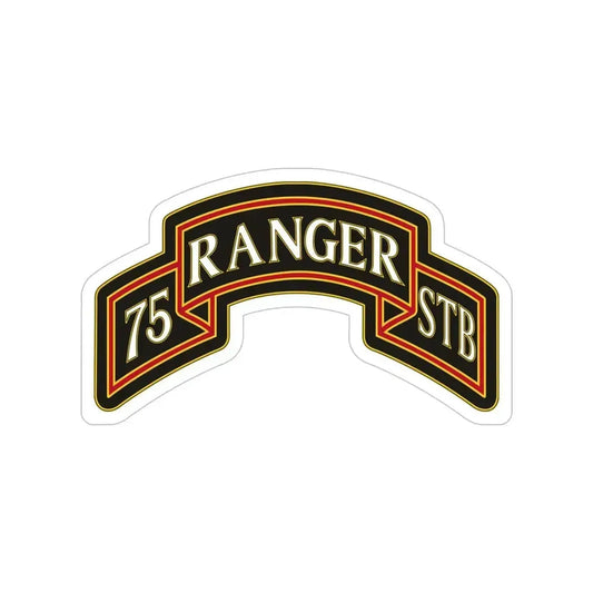75th Ranger Regiment Regimental Reconnaissance Company (U.S. Army) Transparent STICKER Die-Cut Vinyl Decal 6 Inch - The Sticker Space
