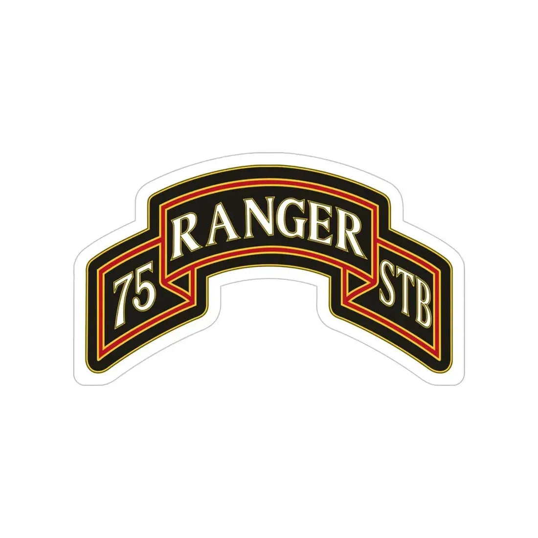75th Ranger Regiment Regimental Reconnaissance Company (U.S. Army) Transparent STICKER Die-Cut Vinyl Decal - The Sticker Space