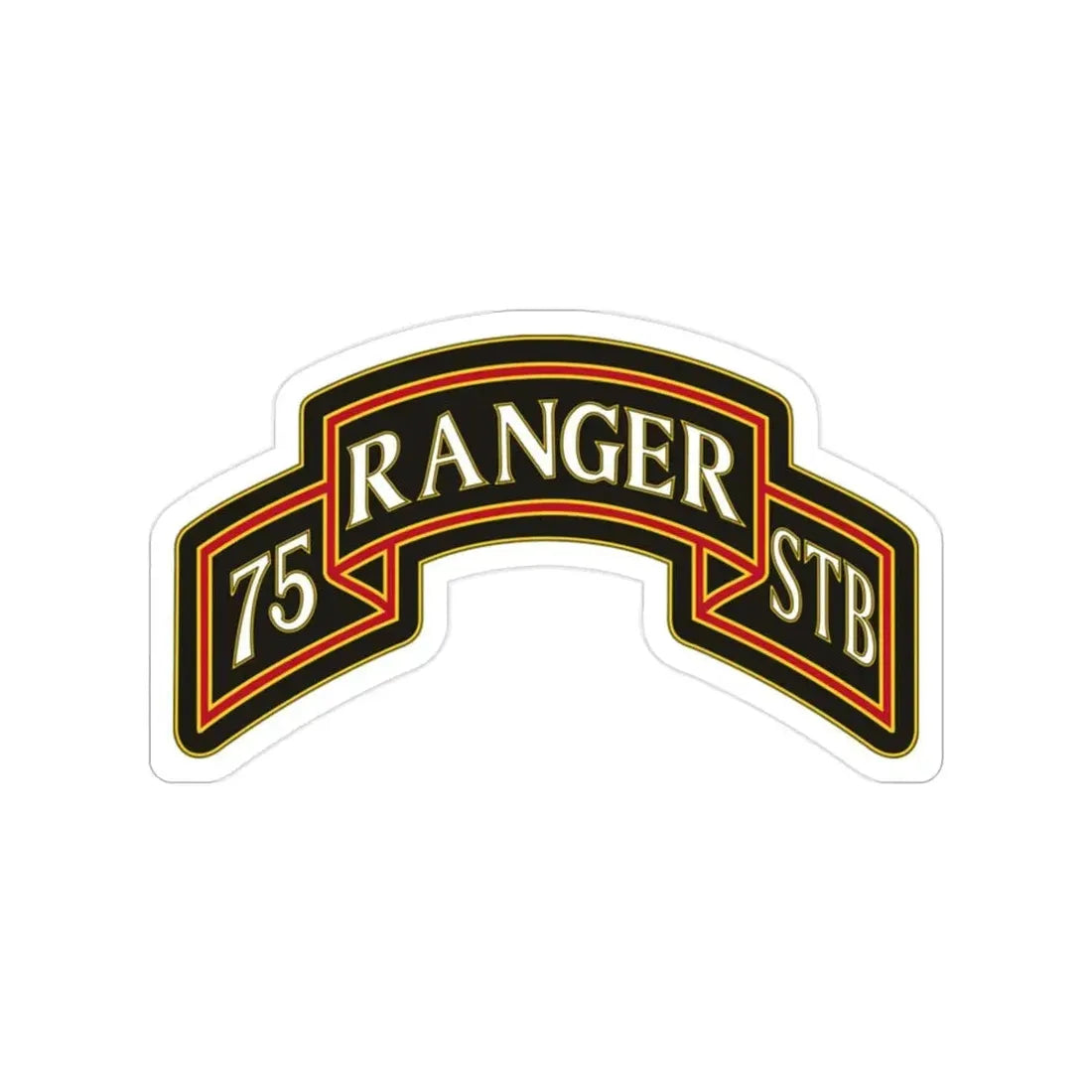 75th Ranger Regiment Regimental Reconnaissance Company (U.S. Army) Transparent STICKER Die-Cut Vinyl Decal - The Sticker Space