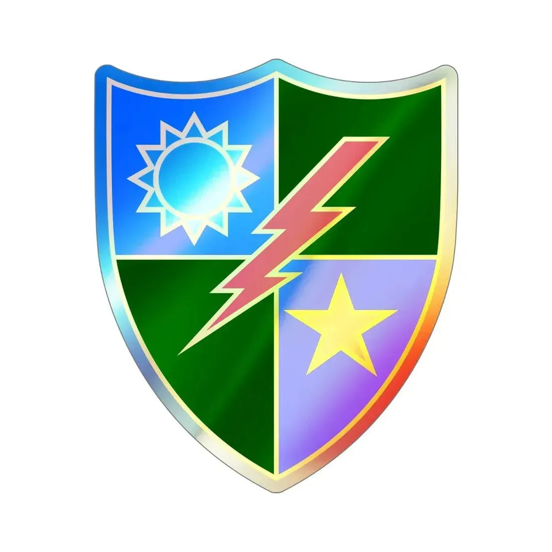 75th Ranger Regiment (U.S. Army) Holographic STICKER Die-Cut Vinyl Decal - The Sticker Space