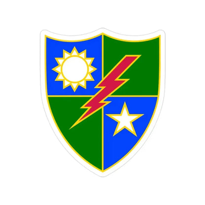 75th Ranger Regiment (U.S. Army) Transparent STICKER Die-Cut Vinyl Decal 2 Inch - The Sticker Space