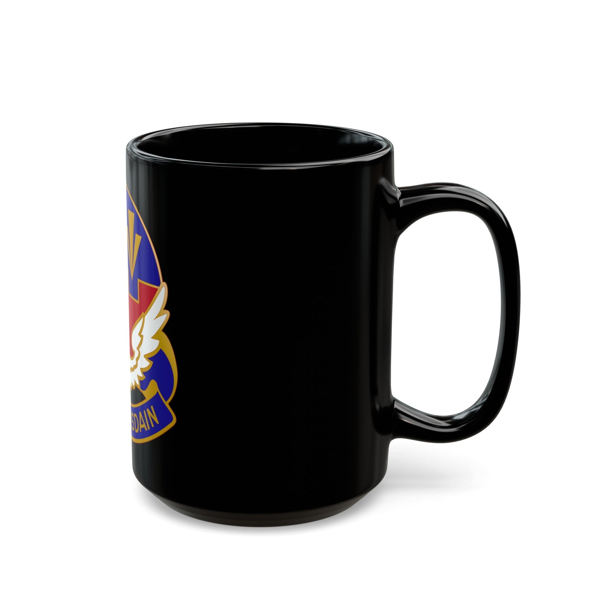 76 Aviation Group (U.S. Army) Black Coffee Mug-The Sticker Space