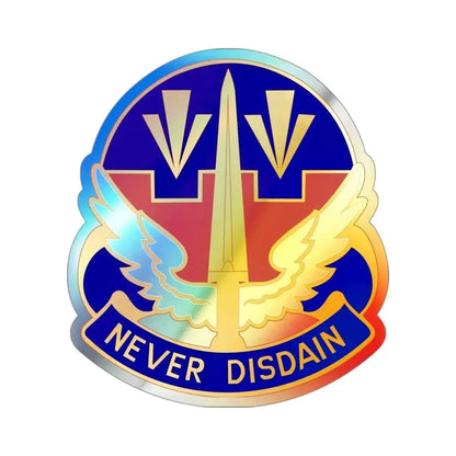 76 Aviation Group (U.S. Army) Holographic STICKER Die-Cut Vinyl Decal 3 Inch Holographic - The Sticker Space